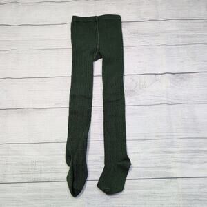 5/6 Little Stocking Co Hunter Green Tights